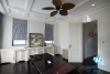 Adjacent villa for rent, equipped with modern furniture for rent in Vinhome Harmony Long Bien